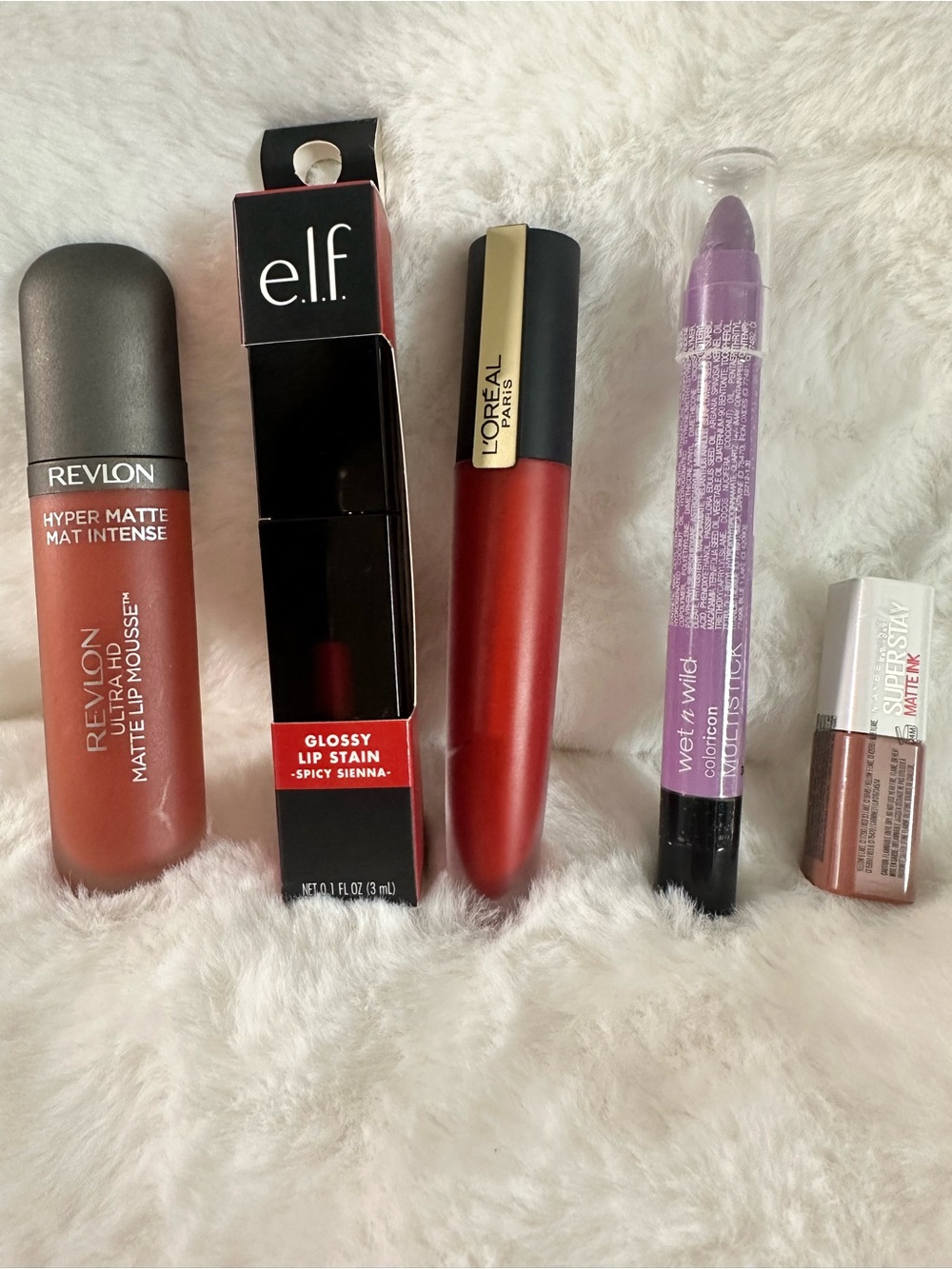 Makeup bundle #2- lipsticks, assorted brands *new